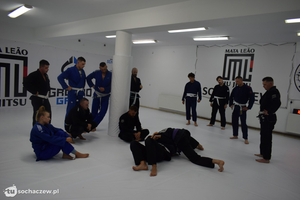 Trening z Mata Leao Jiu Jitsu Sochaczew