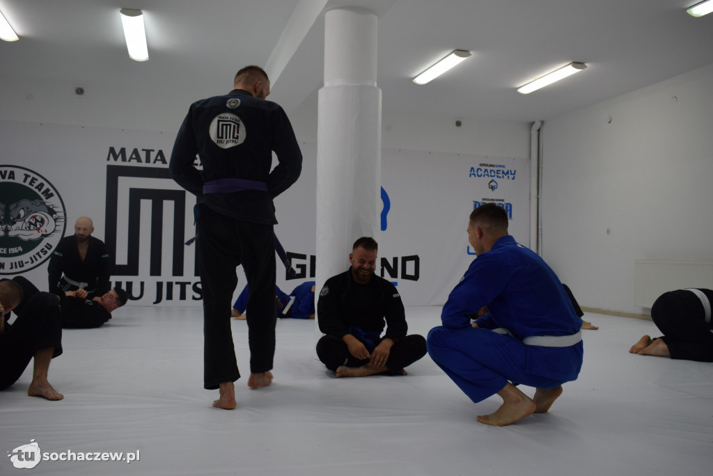 Trening z Mata Leao Jiu Jitsu Sochaczew