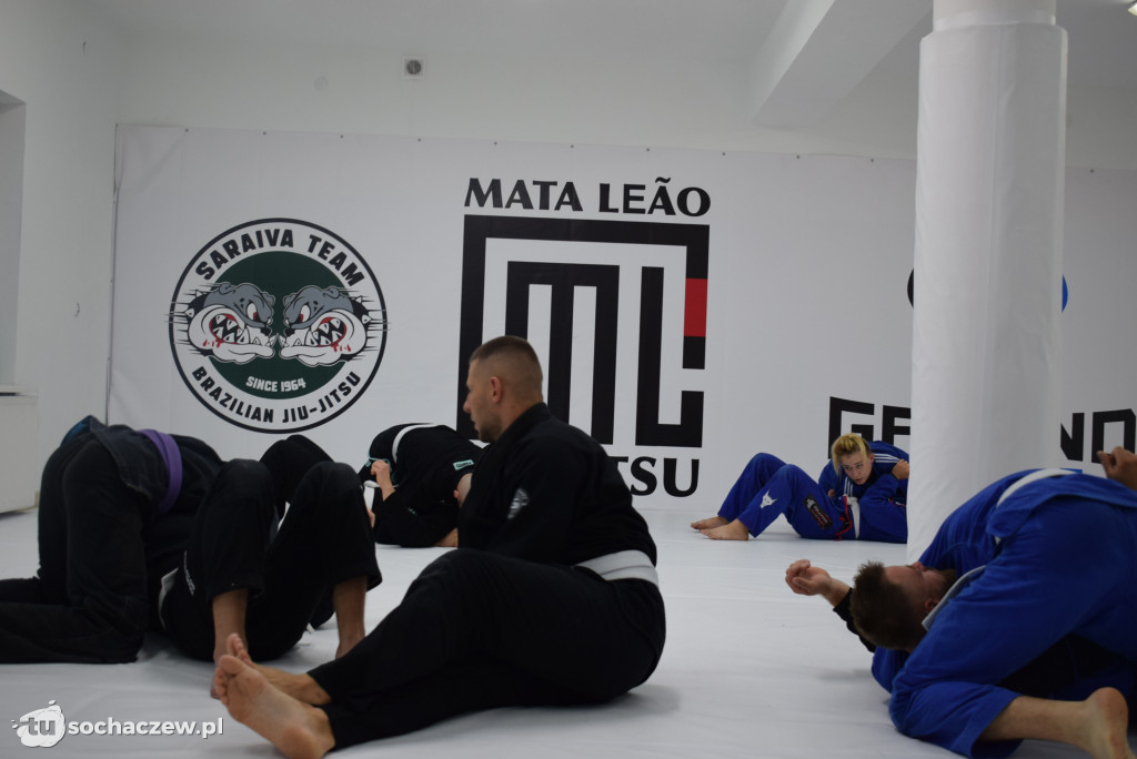 Trening z Mata Leao Jiu Jitsu Sochaczew