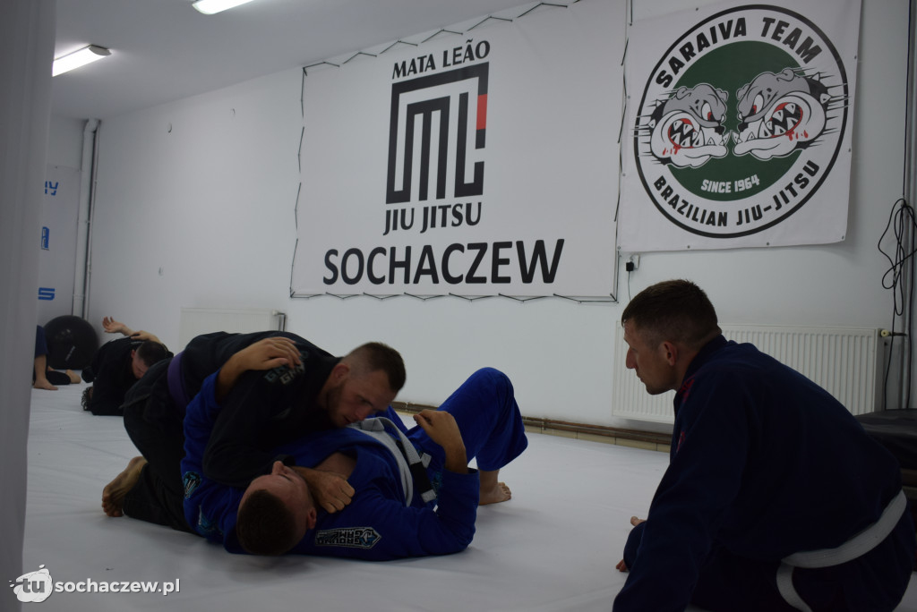 Trening z Mata Leao Jiu Jitsu Sochaczew
