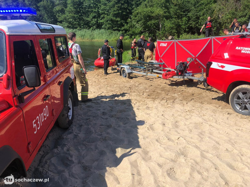 Tragedia na jeziorze, zginął mieszkaniec gminy Brochów