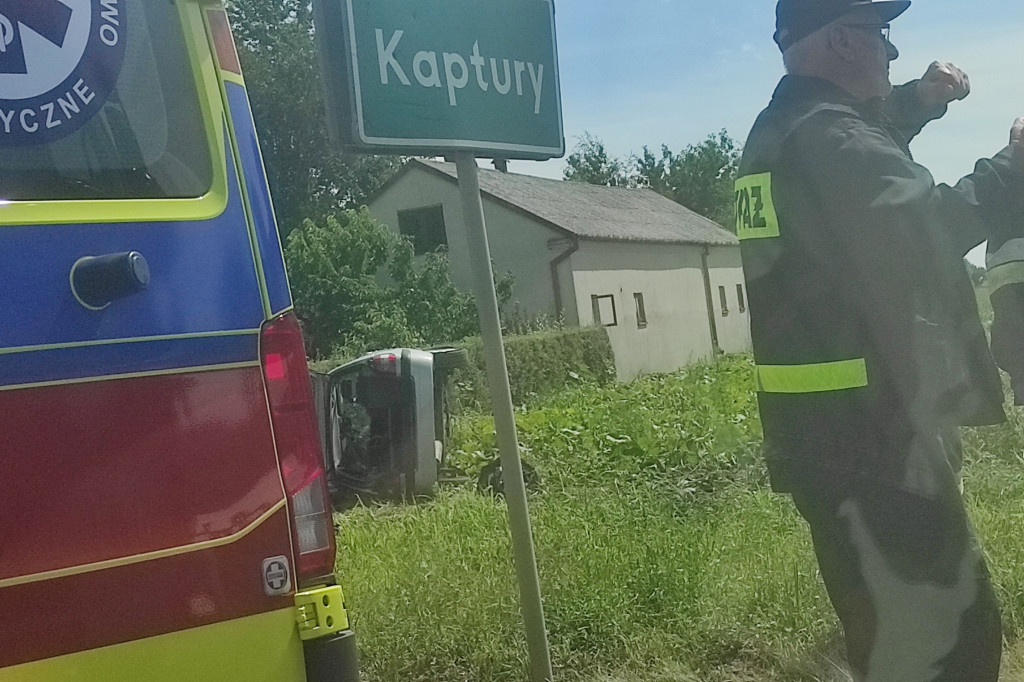 Wypadek w Kapturach