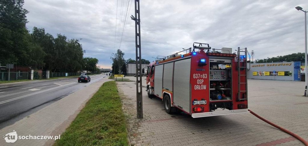 Pożar stodoły w Duranowie