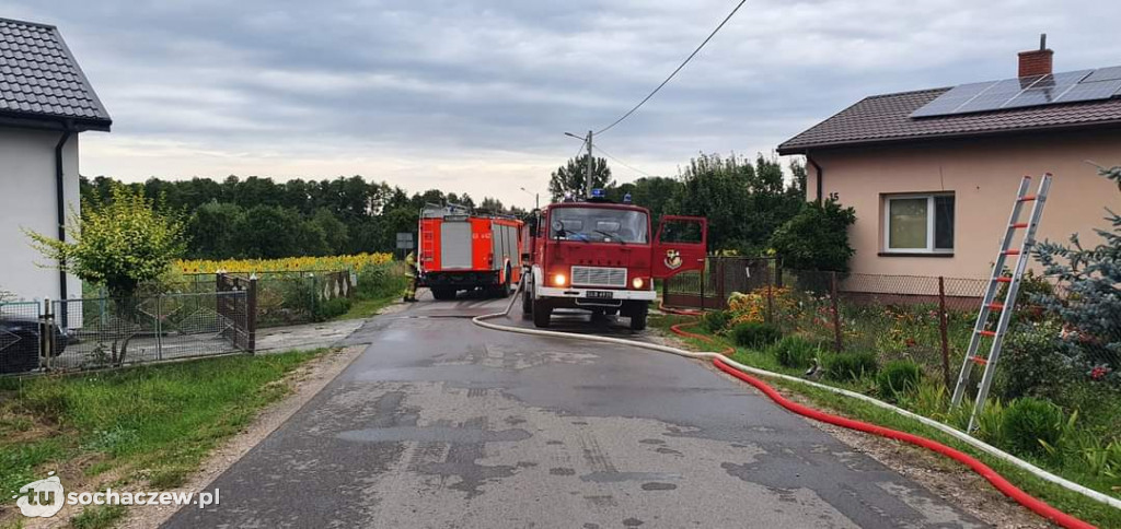 Pożar stodoły w Duranowie