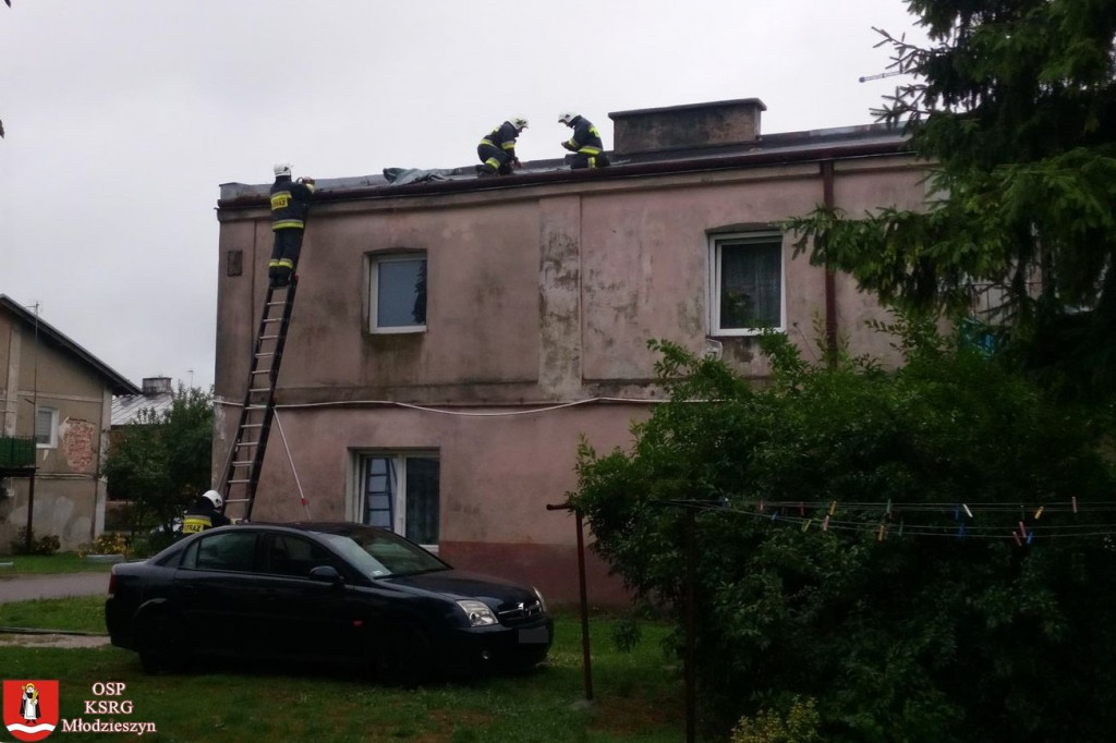 Dwudniowa ulewa w powiecie