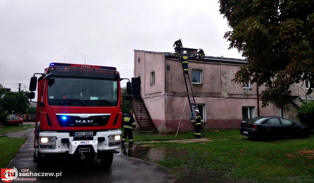 Dwudniowa ulewa w powiecie