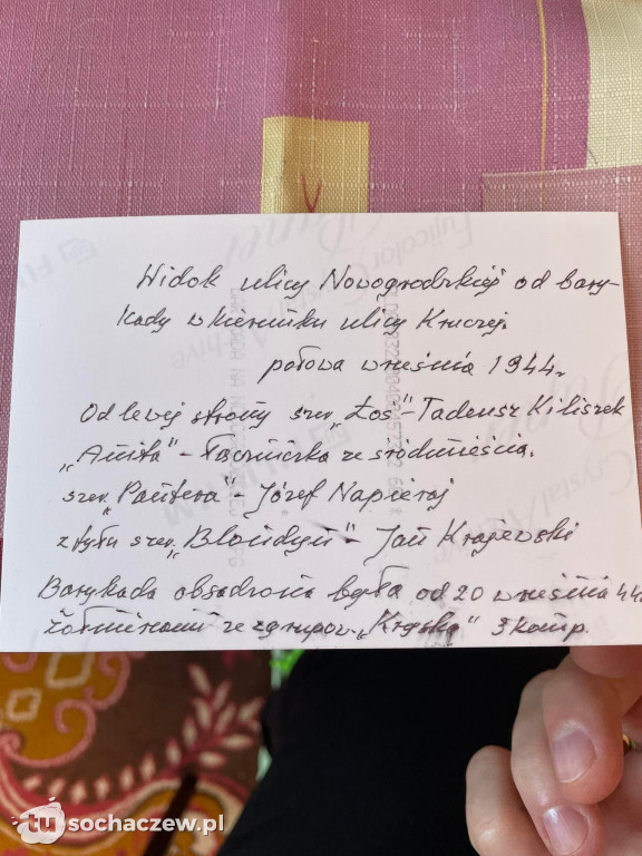 Jerzy Brzeziński wspomina Powstanie Warszawskie