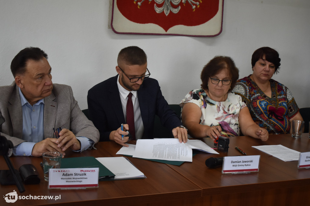 Marszałek dla gminy Rybno