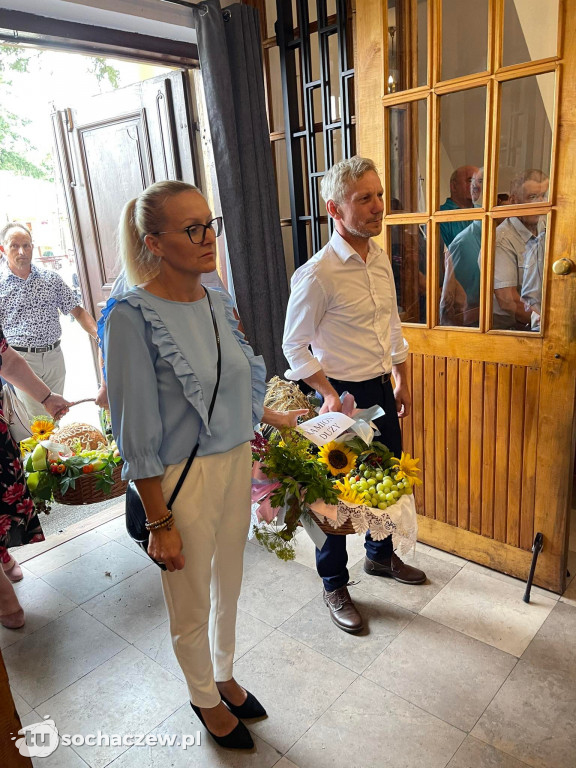 Gmina Młodzieszyn podziękowała za plony