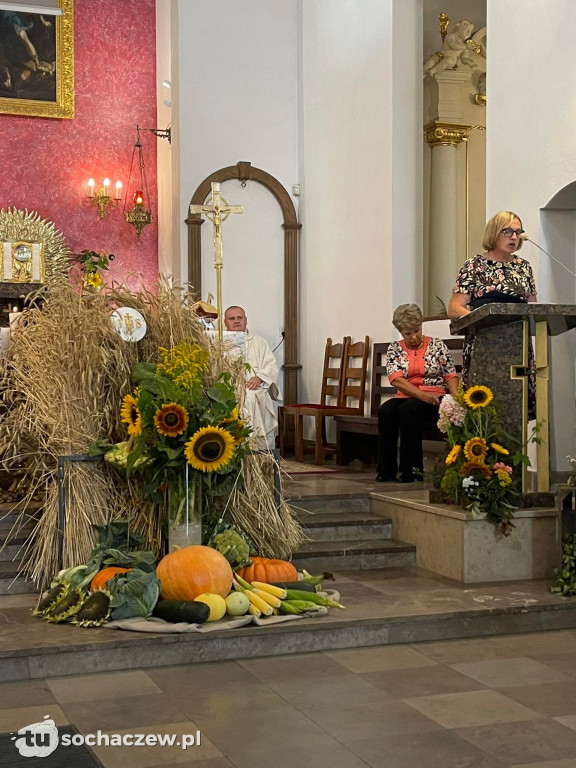 Gmina Młodzieszyn podziękowała za plony