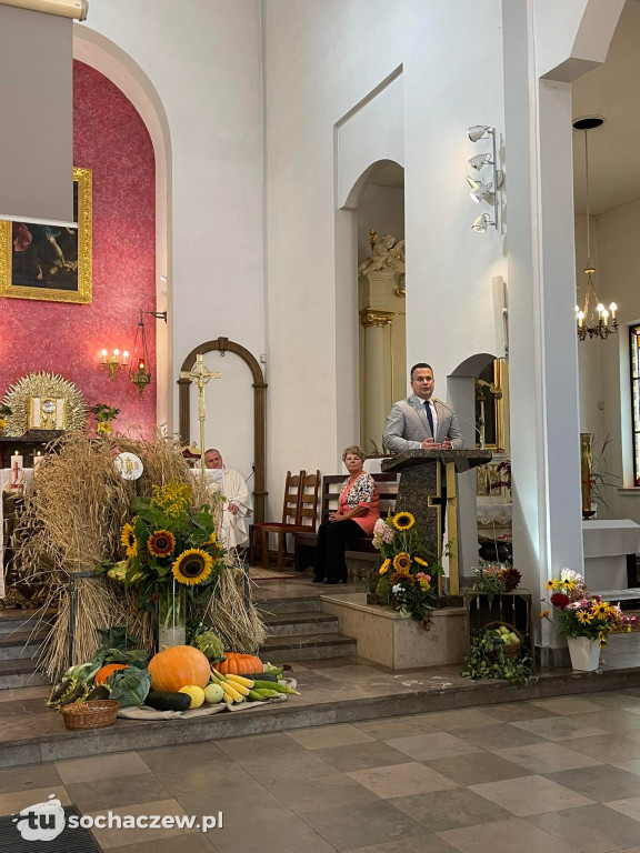 Gmina Młodzieszyn podziękowała za plony