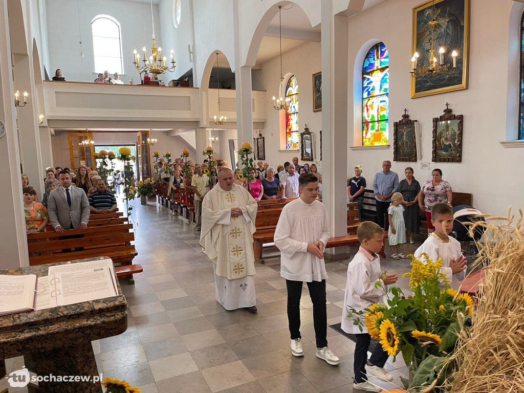 Gmina Młodzieszyn podziękowała za plony