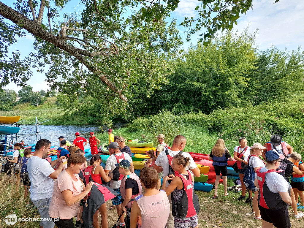 Spływ kajakowy w gminie Rybno za nami