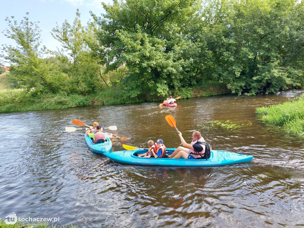 Spływ kajakowy w gminie Rybno za nami