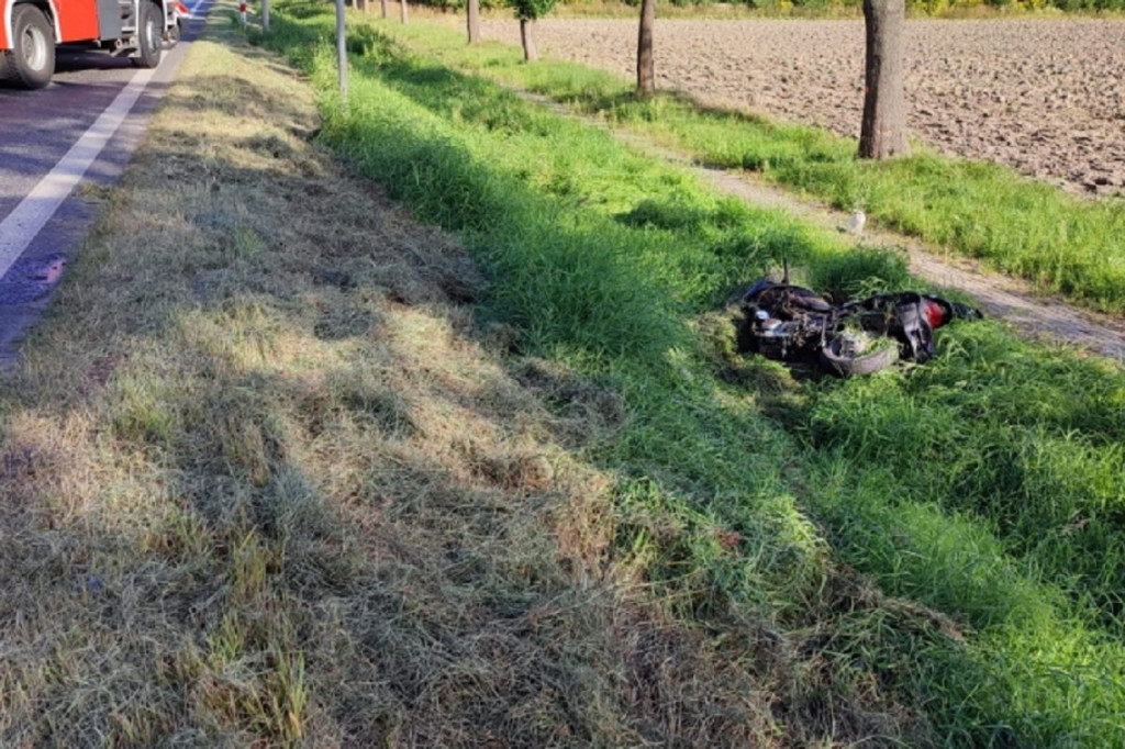 Wypadek w Kożuszkach Parcel