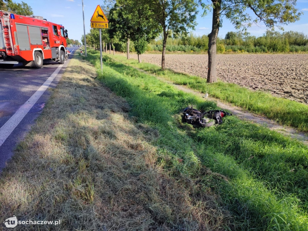 Wypadek w Kożuszkach Parcel
