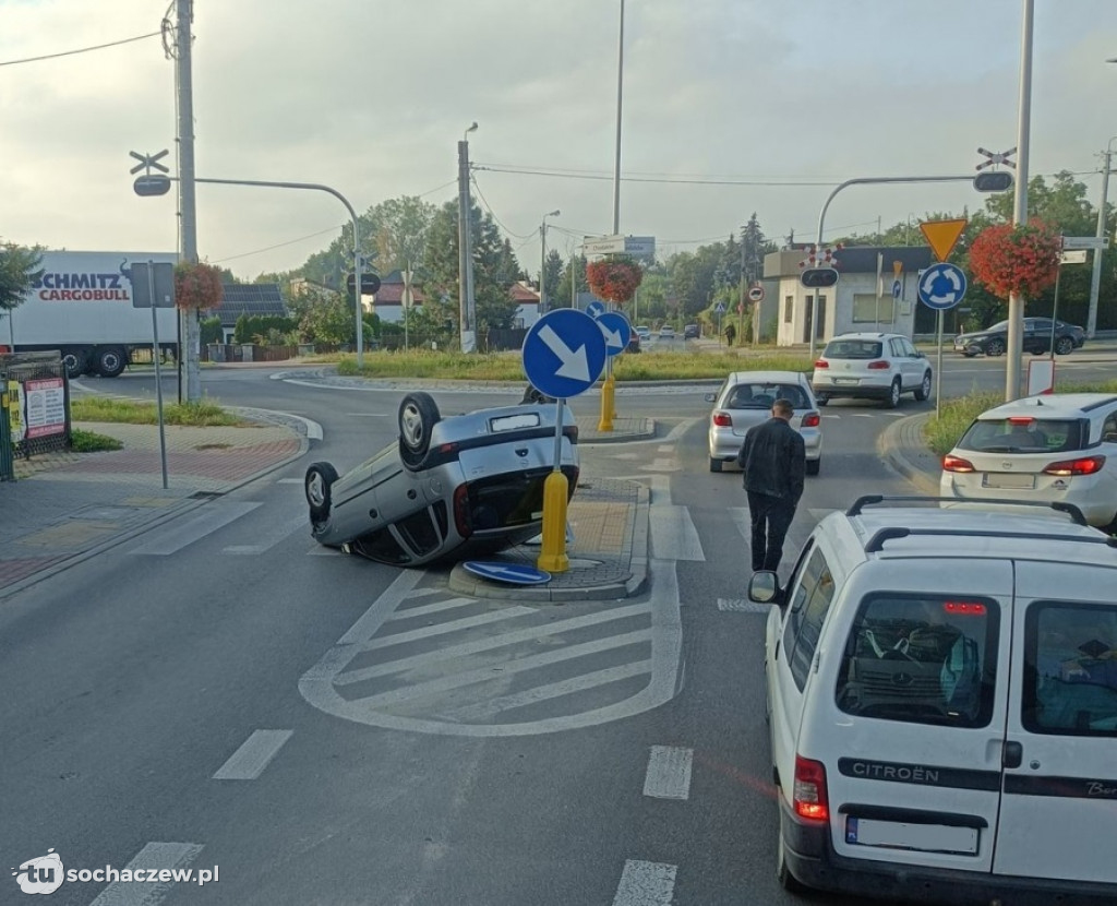 Dwa wypadki w powiecie