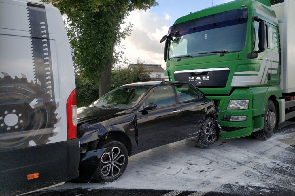 Wypadek na DK 50