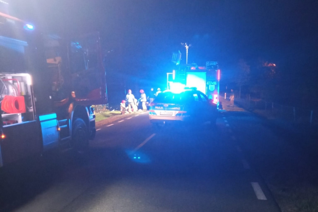 Śmiertelny wypadek w Kromnowie