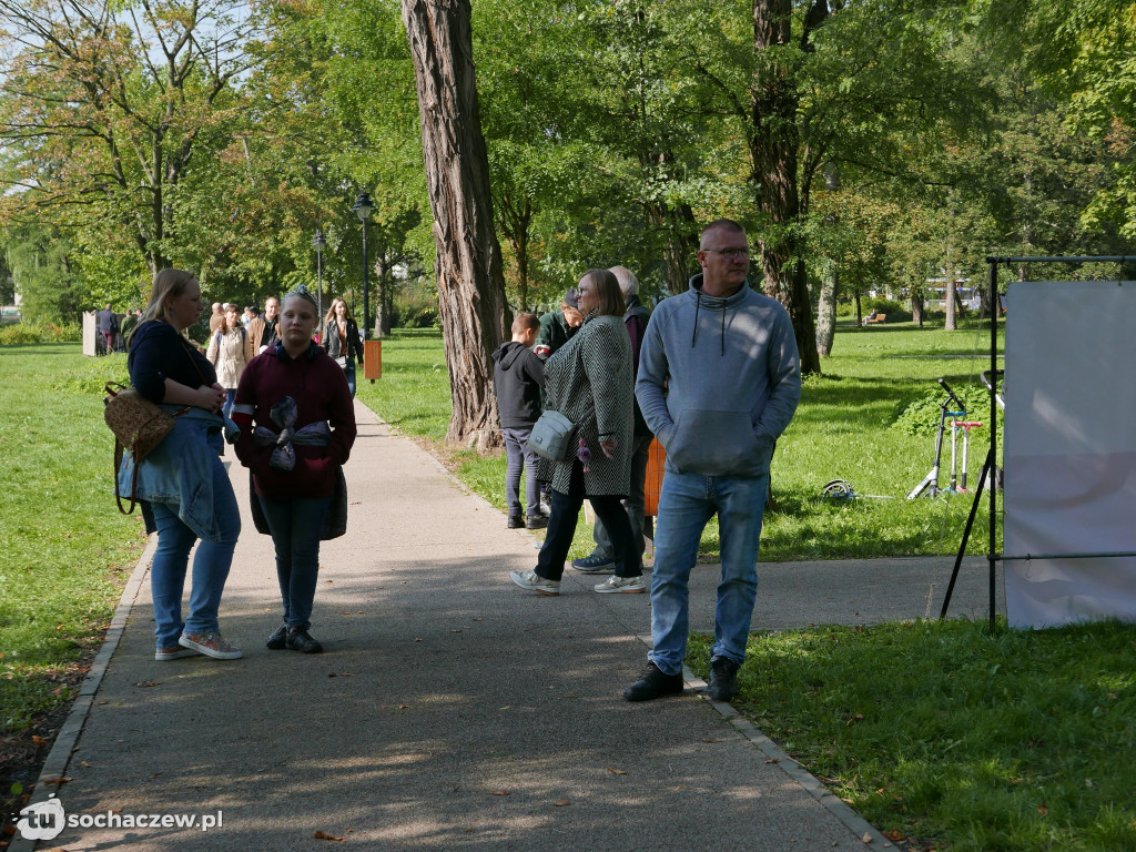 Piknik w parku Garbolewskiego