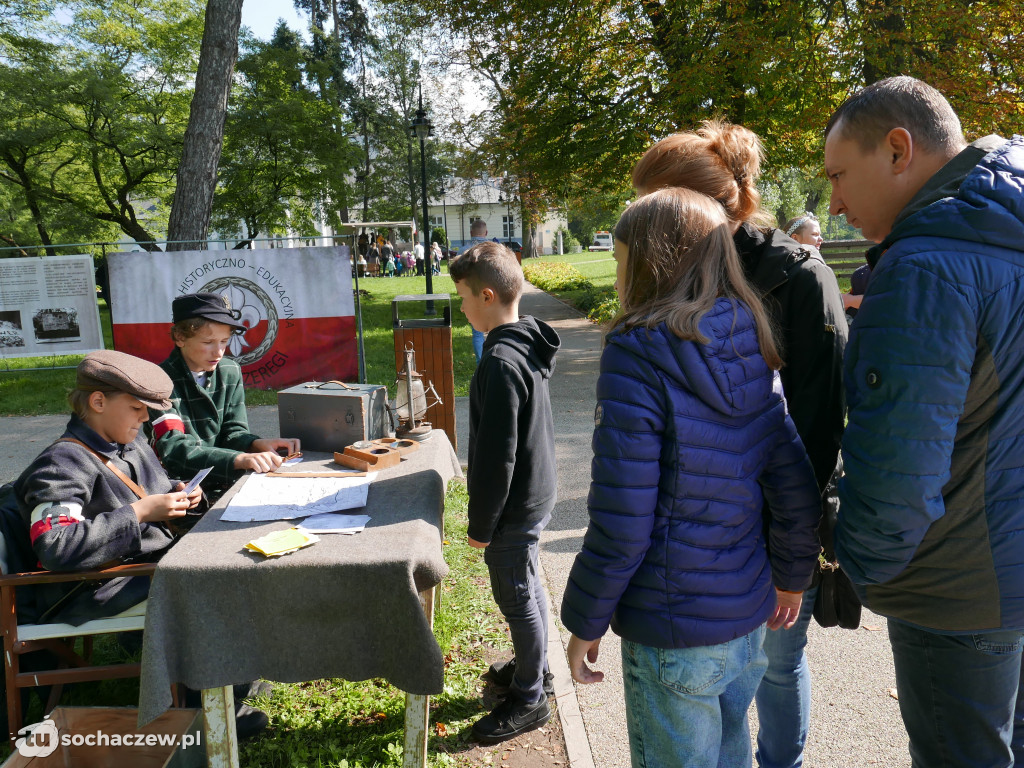 Piknik w parku Garbolewskiego