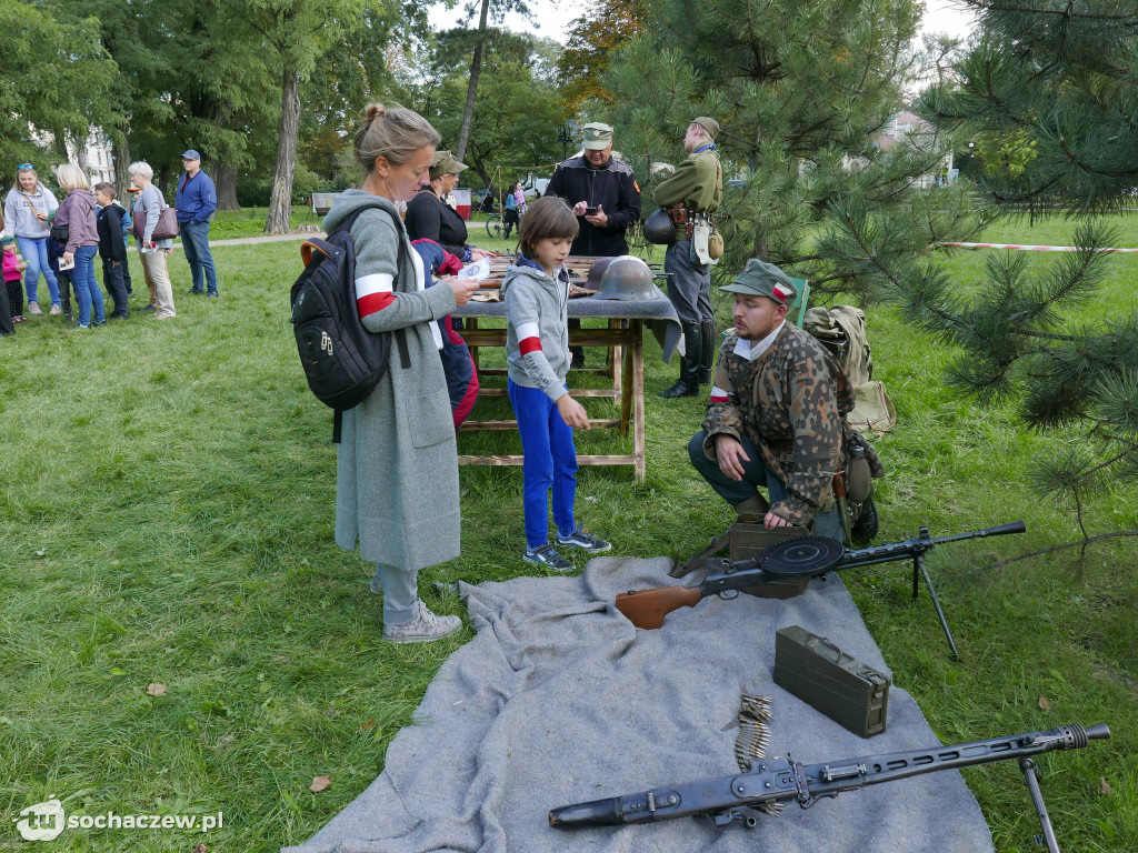 Piknik w parku Garbolewskiego