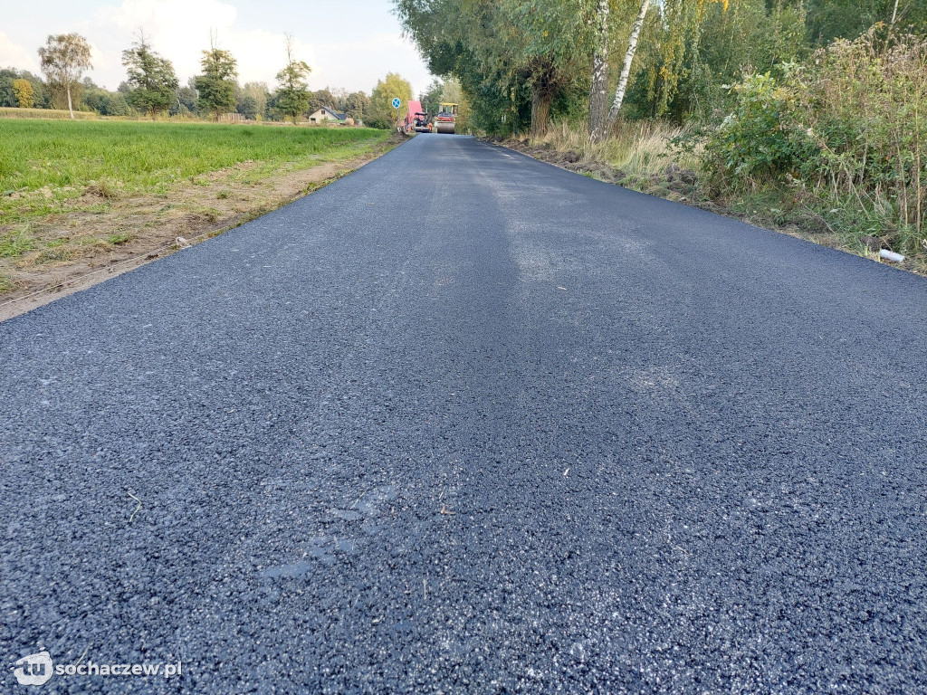 Ruszył remont drogi w Sarnowie