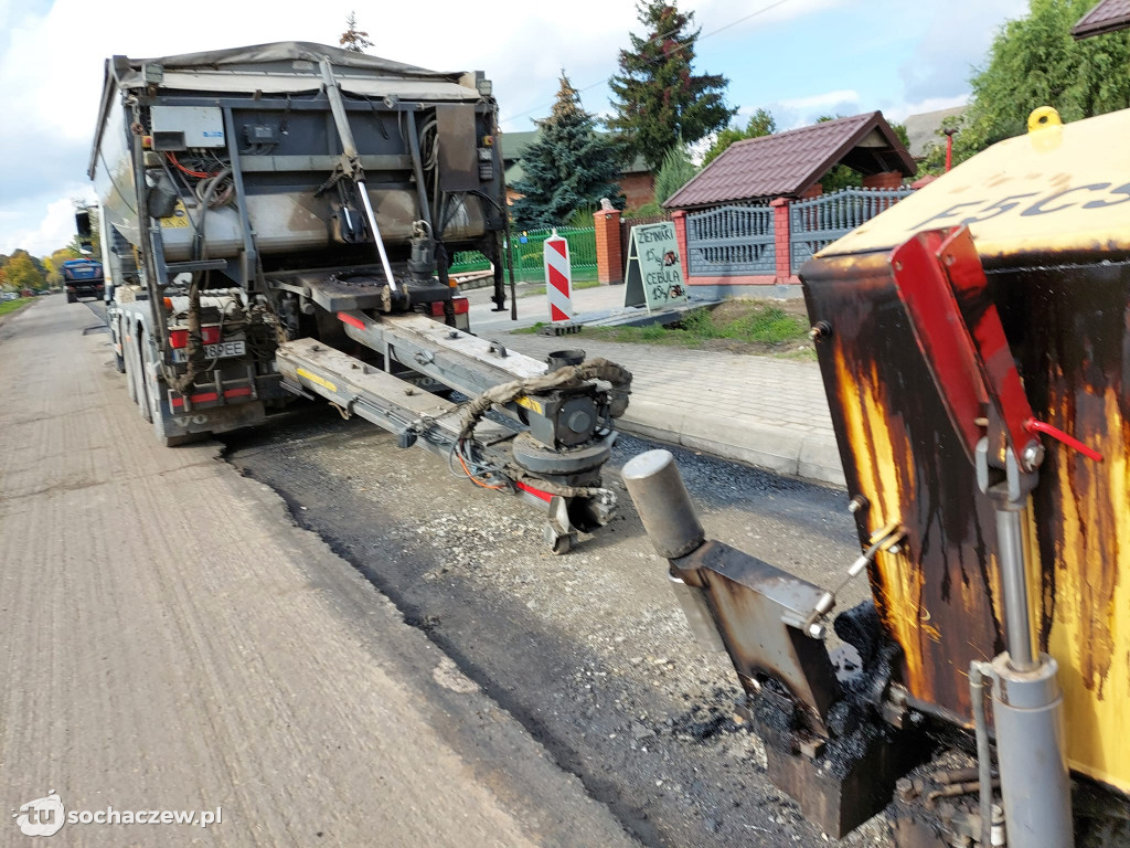  Rozpoczął się remont ul. Wyszogrodzkiej w Rybnie
