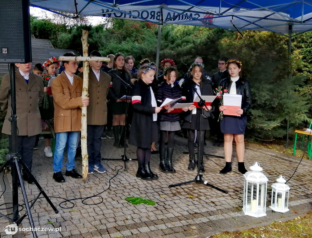 Uroczystość patriotyczna w Śladowie