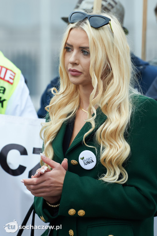 Protest przeciw CPK w Warszawie