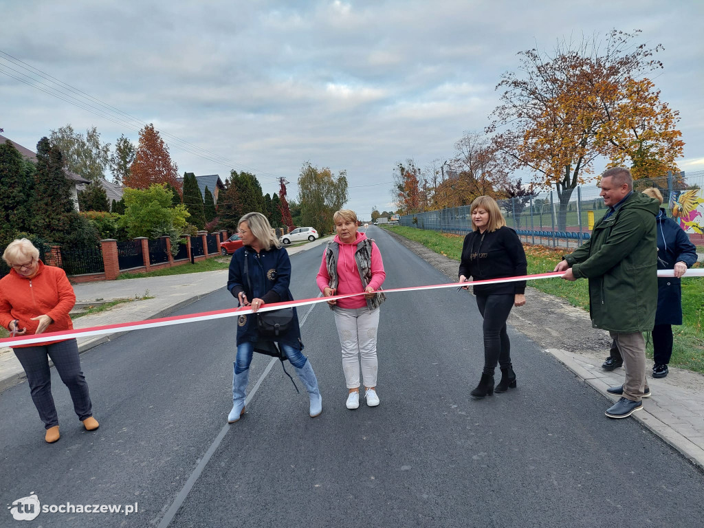 Rybno: zakończono remont ulicy Wyszogrodzkiej