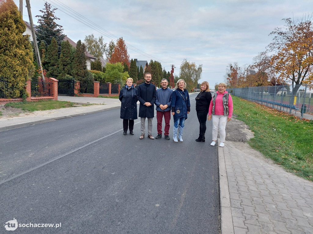 Rybno: zakończono remont ulicy Wyszogrodzkiej