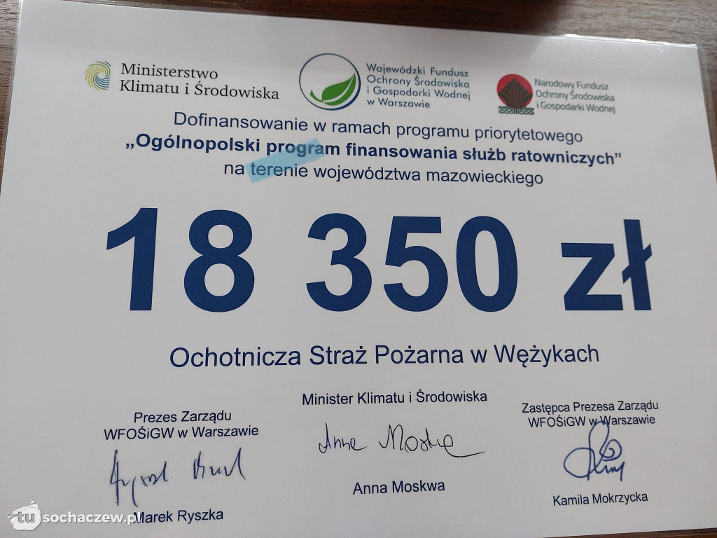 Dofinansowania dla OSP