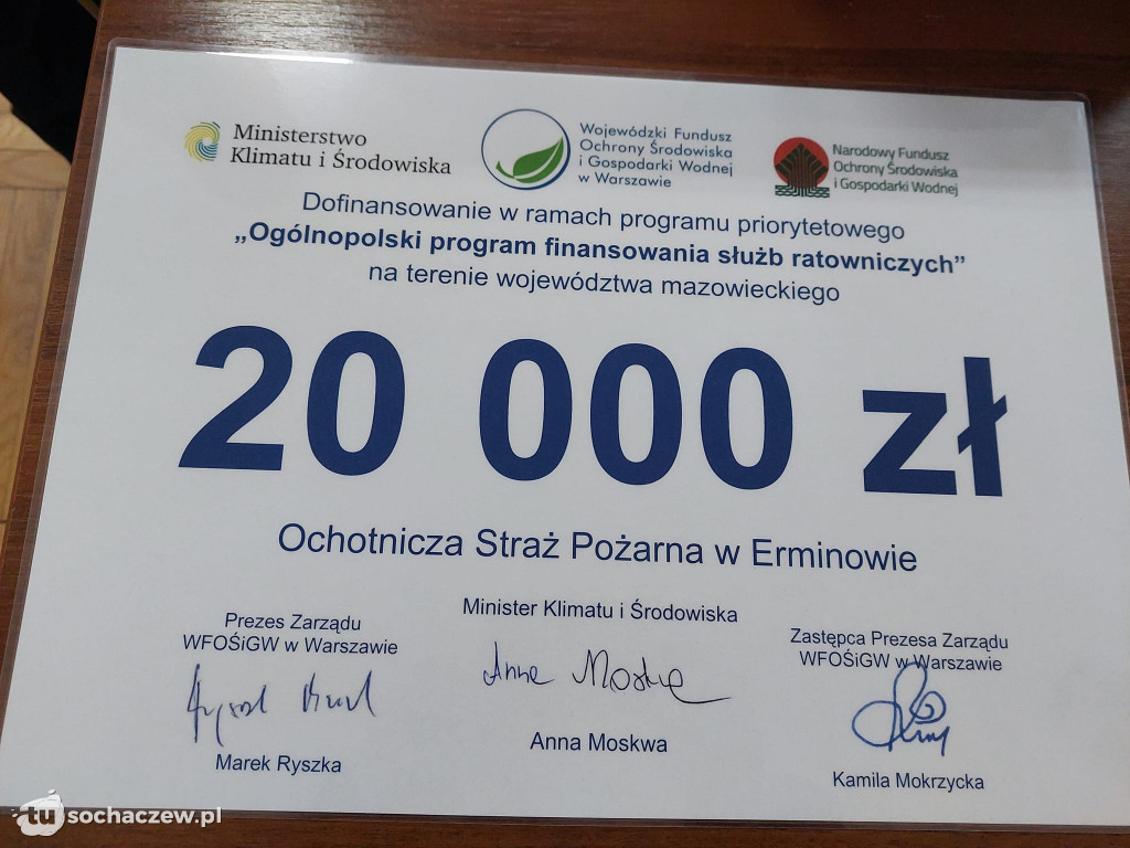 Dofinansowania dla OSP