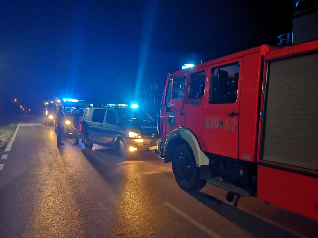 Potrącenie rowerzystki w Starej Suchej