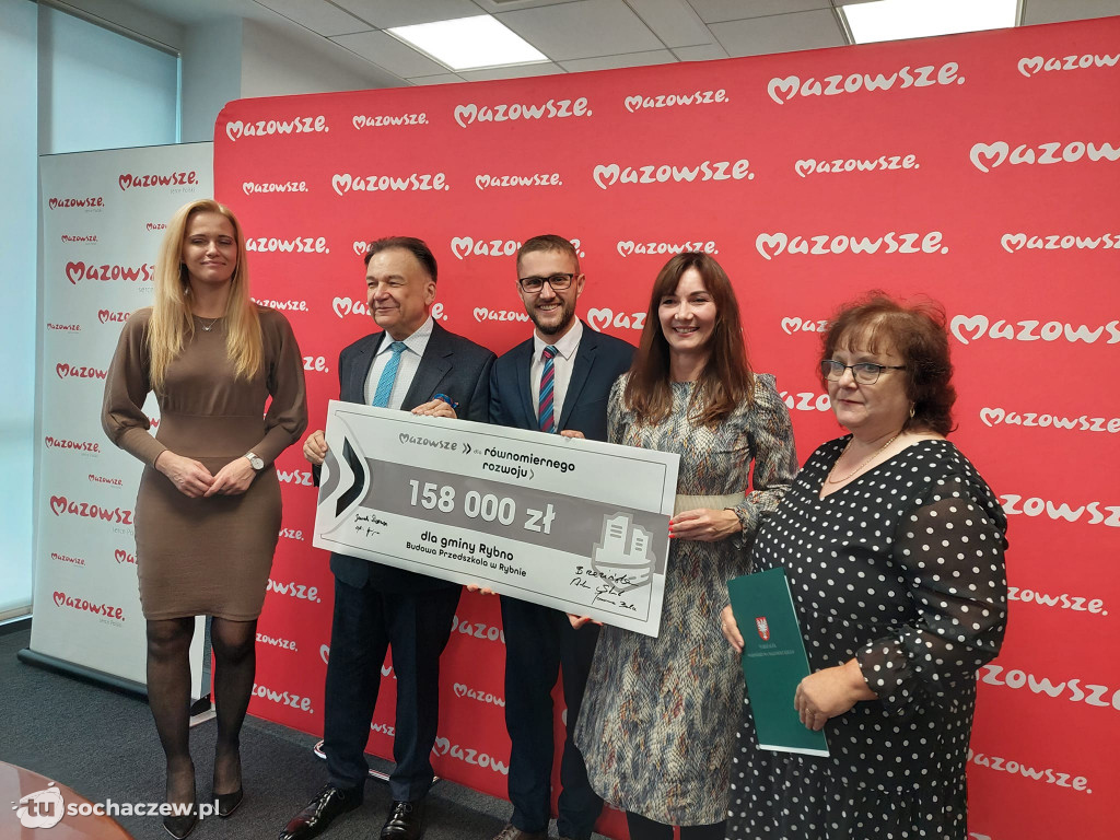 Przedszkole w Rybnie z dofinansowaniem marszałka