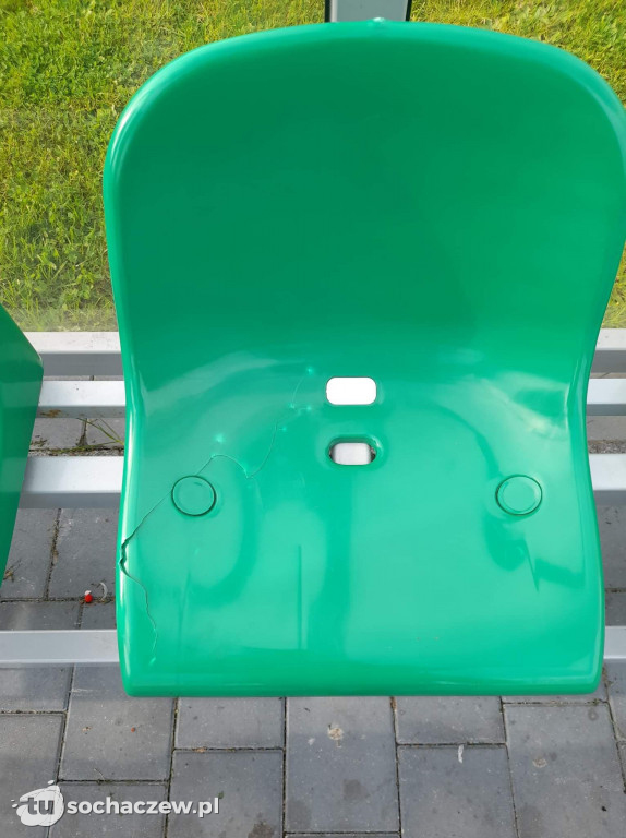 Akty wandalizmu na stadionie w Młodzieszynie