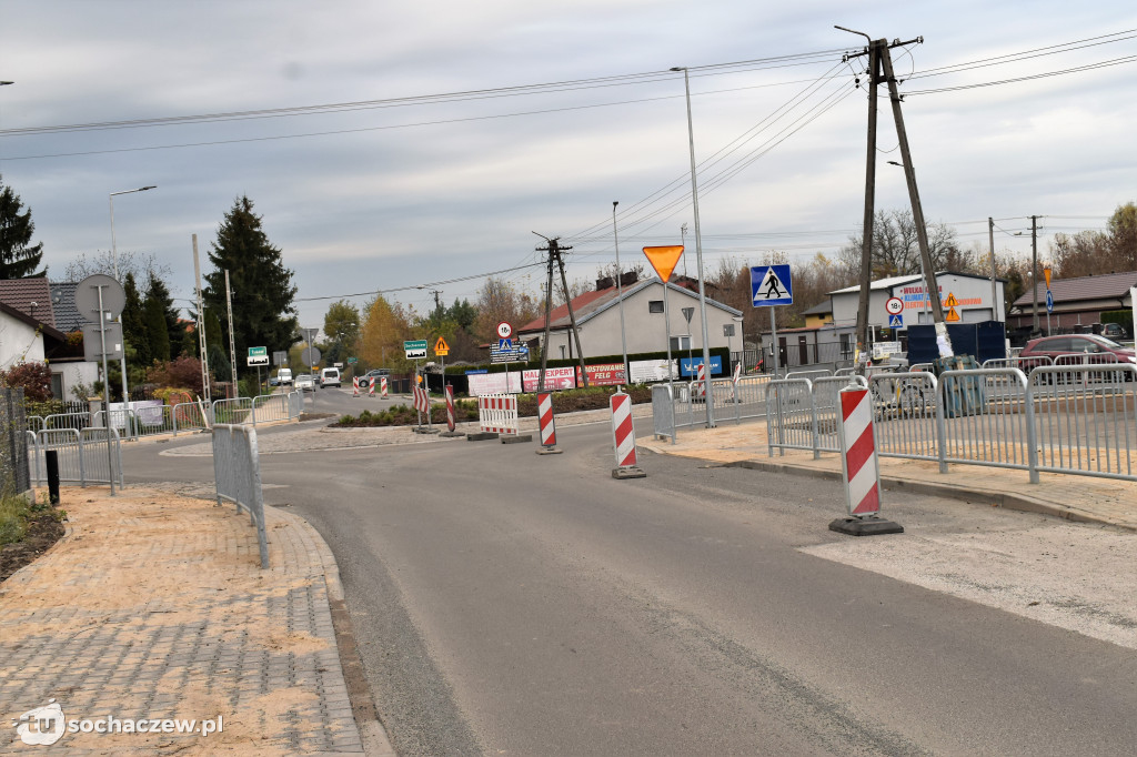 Budowa ronda w Żukowie na finiszu