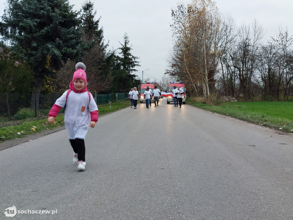 Rybno: III Gminny Niepodległościowy Bieg i Marsz Nordic Walking