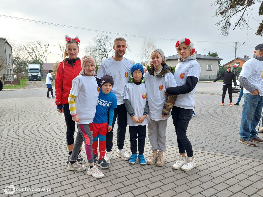Rybno: III Gminny Niepodległościowy Bieg i Marsz Nordic Walking