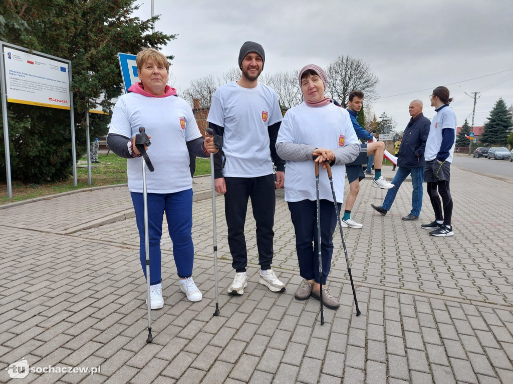 Rybno: III Gminny Niepodległościowy Bieg i Marsz Nordic Walking