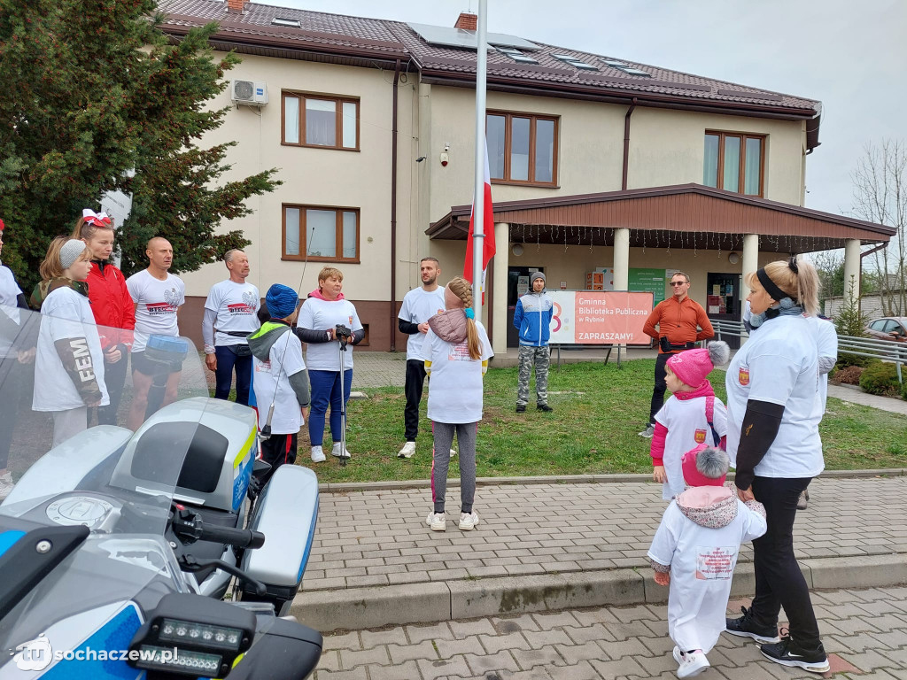 Rybno: III Gminny Niepodległościowy Bieg i Marsz Nordic Walking