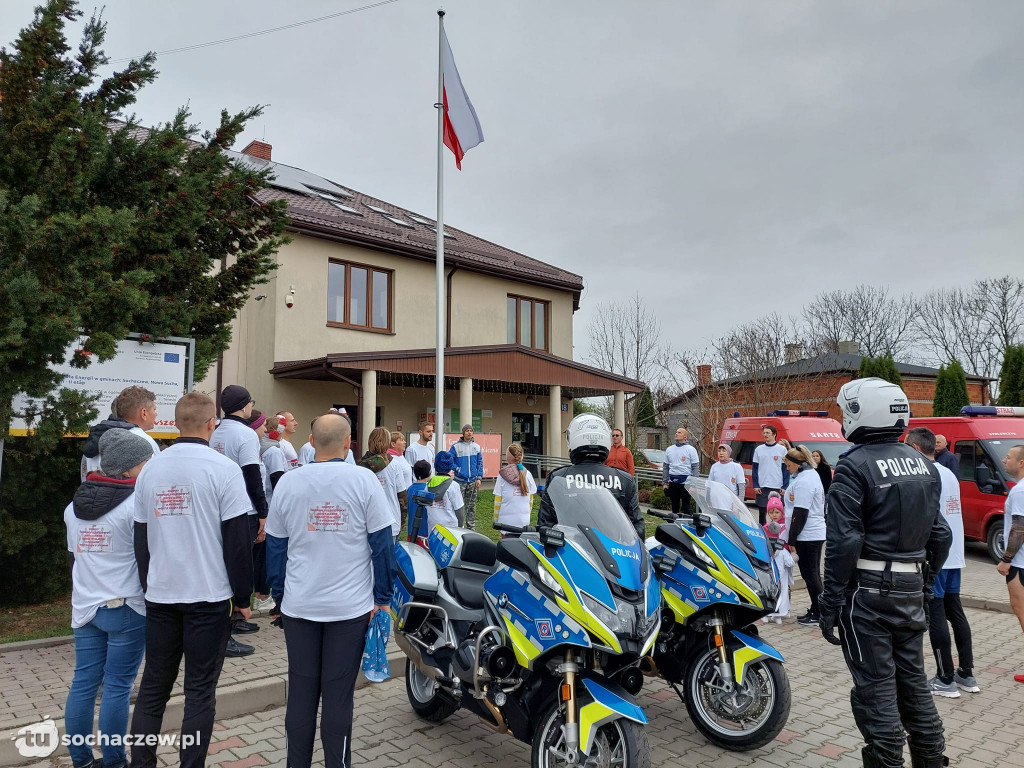 Rybno: III Gminny Niepodległościowy Bieg i Marsz Nordic Walking