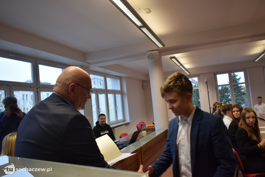 Posiedzenie Młodzieżowej Rady Miasta