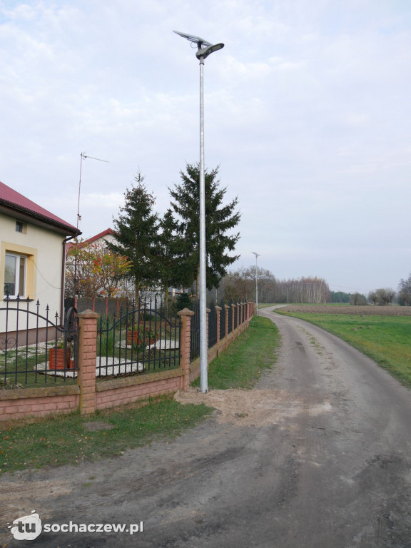 Nowe oświetlenie i oznakowanie w gminie Młodzieszyn