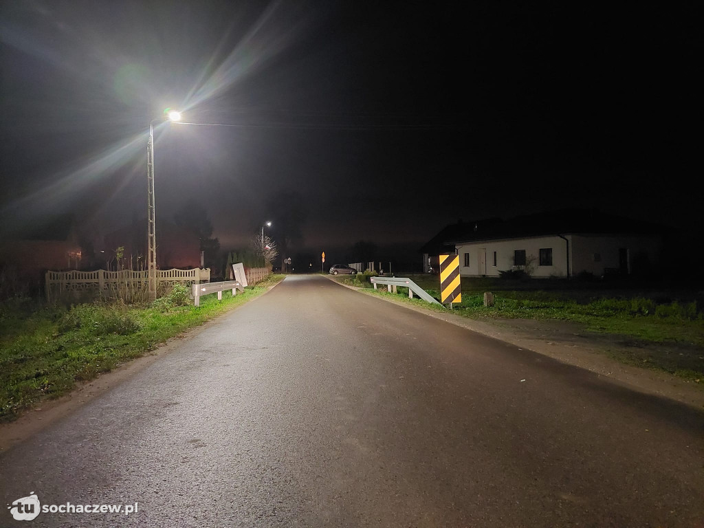 Nowe oświetlenie uliczne w Cyprianach