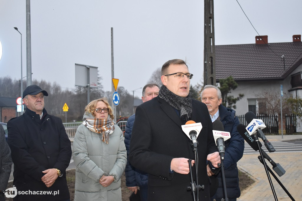 Otwarcie ronda w Żukowie