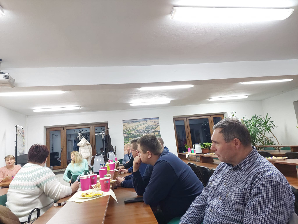 Spotkania wójta Damiana Jaworskiego z mieszkańcami