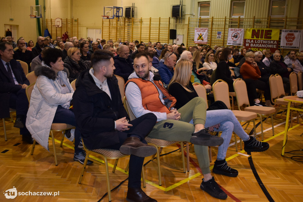 CPK kontra mieszkańcy w Kątach