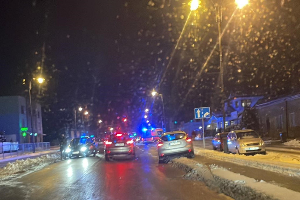 Zderzenie pięciu aut na Płockiej